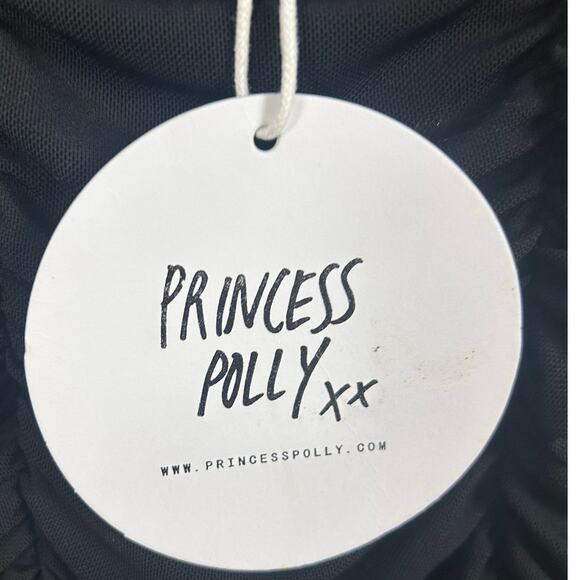Princess Polly I Want You Mini Dress Black size 4 NWT - Picture 9 of 10